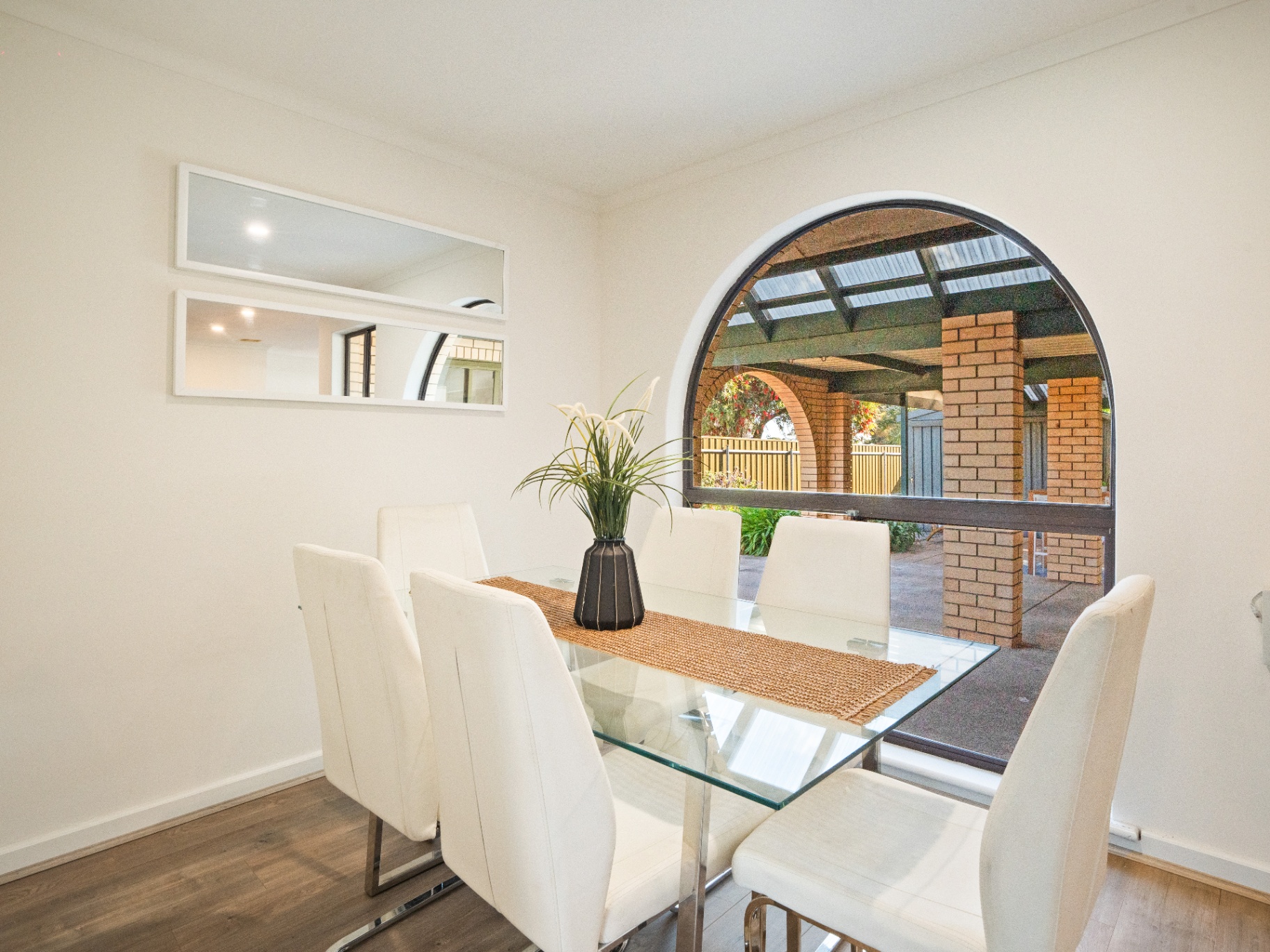 Dining area of Stay at Seaford, a Luxe-managed short-term rental in Seaford, Adelaide