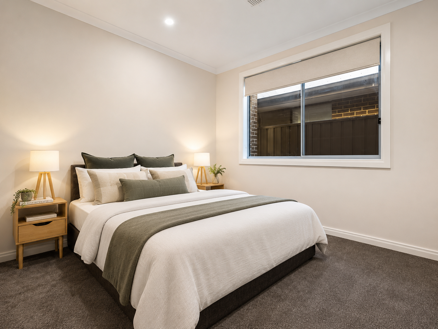 Master bedroom of Family Home in Enfield, a Luxe-managed Adelaide Airbnb in Enfield, Adelaide