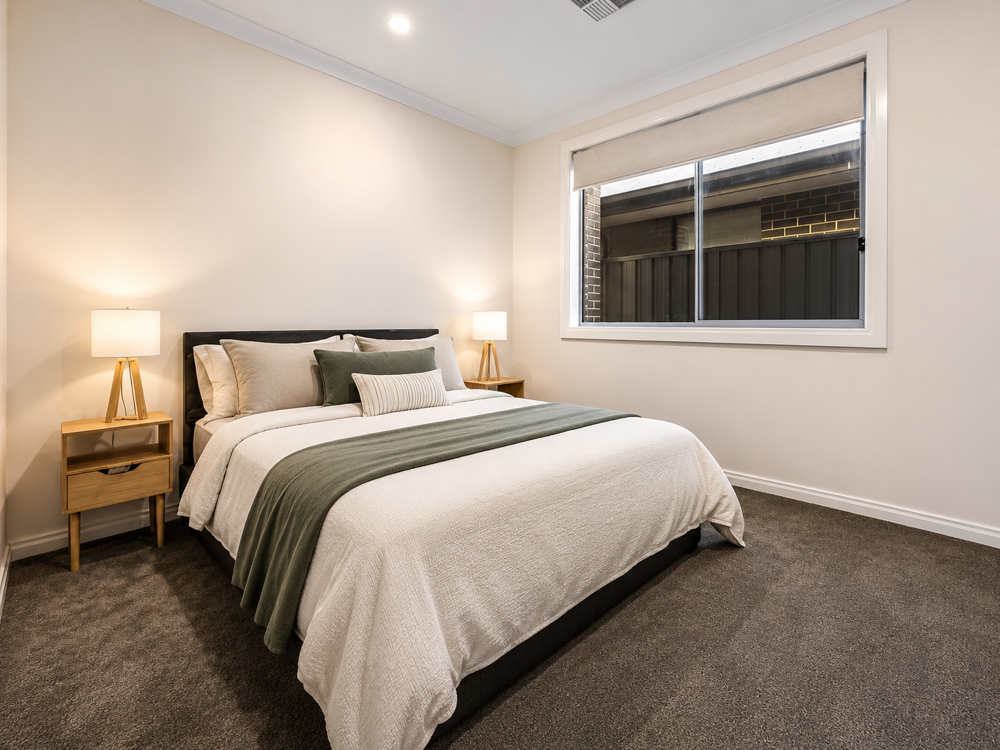 Master bedroom of Family Home in Enfield, an Airbnb managed by Luxe Managements in Enfield, Adelaide