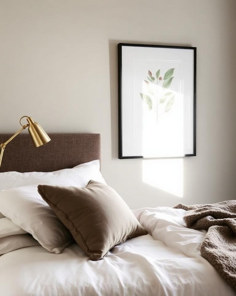 Styled bedroom in a Highgate Luxe-managed short-stay
