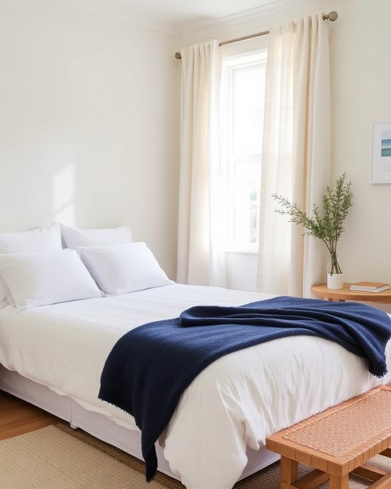 Styled bedroom in a Kingston Park Luxe-managed short-stay