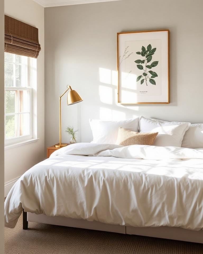 Styled bedroom in a Malvern Luxe-managed short-stay
