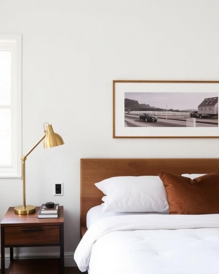 Styled bedroom in a McLaren Vale Luxe-managed short-stay