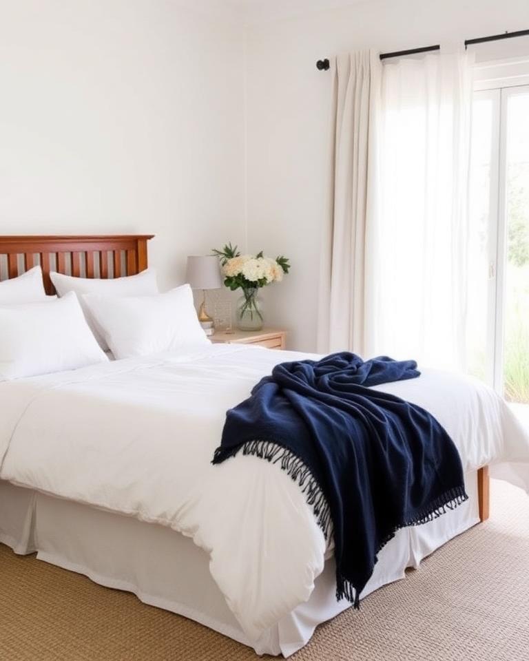 Styled bedroom in a Port Willunga Luxe-managed short-stay