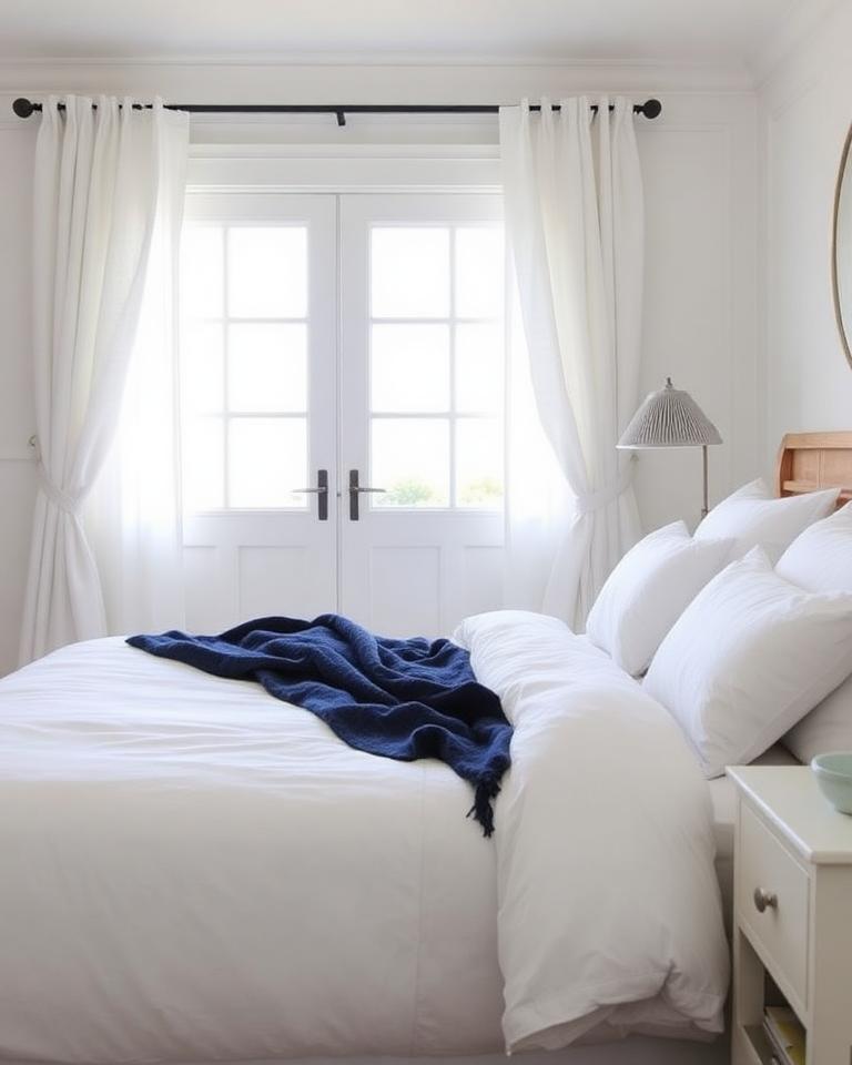 Styled bedroom in a Semaphore Luxe-managed short-stay