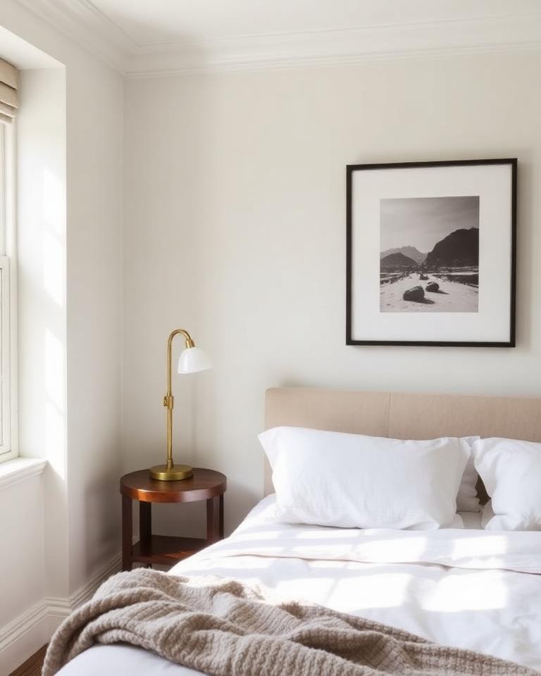 Styled bedroom in a Walkerville Luxe-managed short-stay